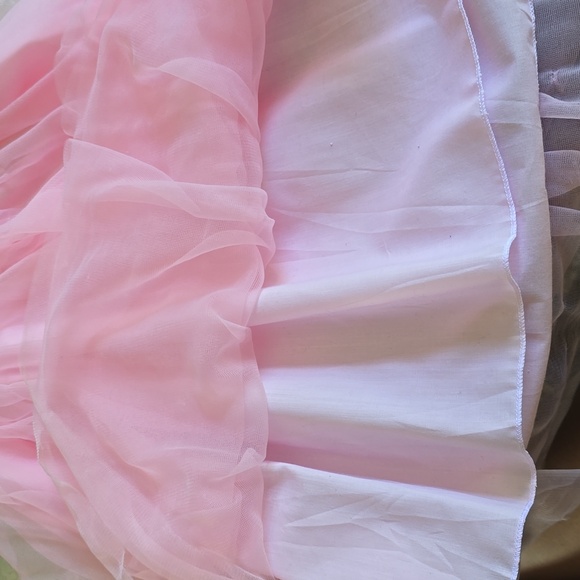 Boutique girls gold and pink dress approx size 3T/4T - Picture 4 of 4